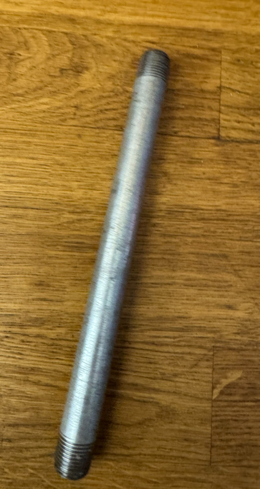 Threaded Steel Pipe Nipple Rod Double Threaded Industrial Hardware