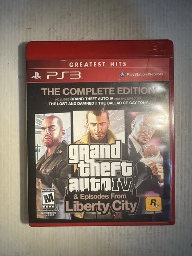 Grand Theft Auto IV [Complete Edition Greatest Hits] (Sony PlayStation 3 PS3)