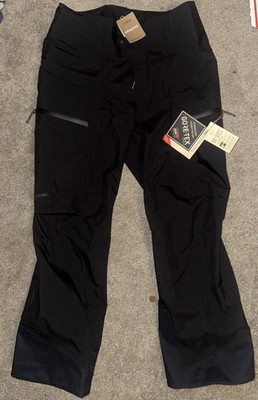 (1) Patagonia Women s Powslayer Pant LARGE Nwt Black Goretex Pro Recco