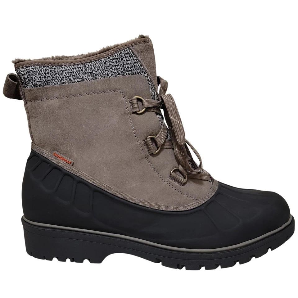Baretraps Mujeres Springer Impermeable Invierno Pato Botas Talla US 11M Marrón Barro Foto 2 de 4