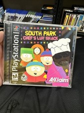 South Park: Chef's Luv Shack (Sony PlayStation 1, 1999) Tested CIB W/ Reg Card
