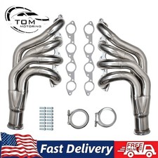 For Big Block Chevy BBC V-BAND Twin Turbo Stainless S Headers 427 454 396 502