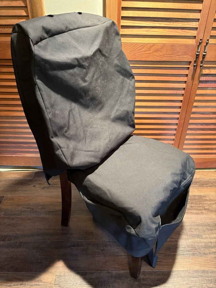 Cubiertas de asiento Marathon negras Cordura 1500/2500 Chevy GMC 2016 a 2018 asientos con canastilla Foto 2 de 4