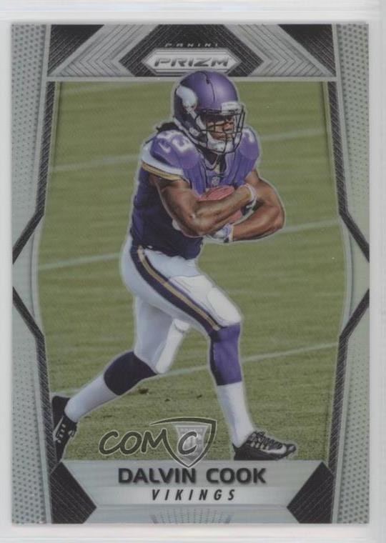 2017 Panini Prizm Rookies Silver Prizm Dalvin Cook #231 1k5