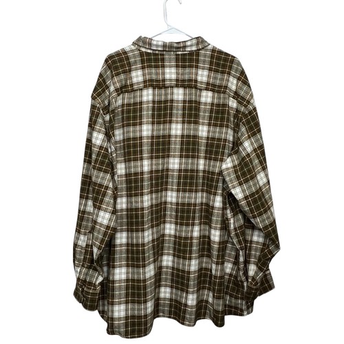 Red Head Flanellhemd Herren 5XL braun kariert langarm 100% Baumwolle - Bild 3 von 9