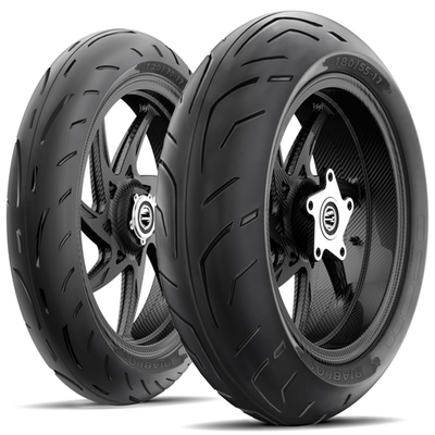 #ad 180 55 17 120 70 17 DIABLOS Motorcycle Tire SET NEW 2 TIRES DOT 2025 $139.30