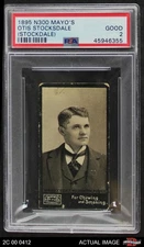 1895 Mayo's Cut Plug Otis Stockdale PSA 2 - GOOD