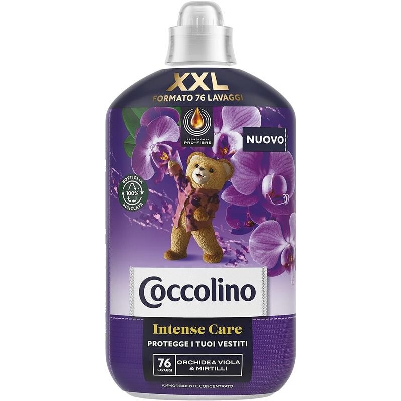 COCCOLINO AMMORBIDENTE CONCENTRATO DA 1.75LT ORCHIDEA VIOLA E MIRTILLI