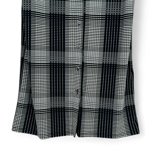 Brooks Brothers 346 Women's Sleeveless Dress M Black and White Button Up Collar - Picture 4 of 6