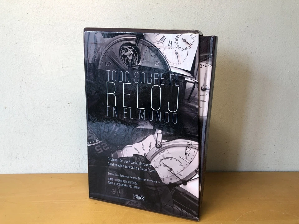 Libro TODO SOBRE EL RELOJ EN EL MUNDO - 2 Tomos - Español - Colección en Hora - Imagen 2 de 4