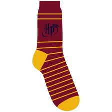 Image of Harry Potter Stripey Design Official Merchandise Socks - Size 7-11
