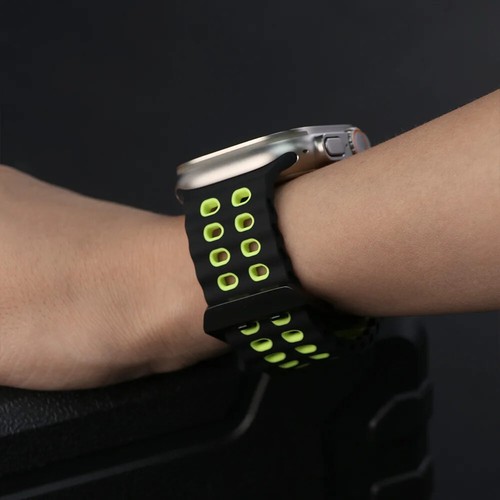 Silicone Sports Strap for Apple Watch 49mm - Zdjęcie 5 z 42