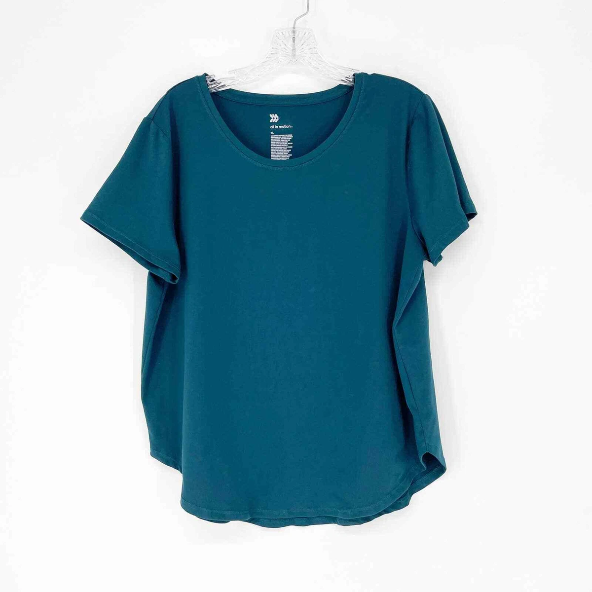 teal workout top