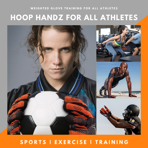 Hoop Handz Weighted Anti-Grip Basketball Training Gloves (Pre-Owned) - Picture 5 of 12