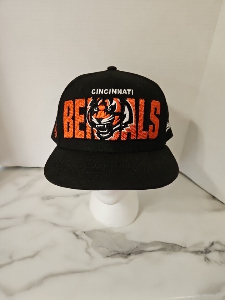 Cincinnati Bengals New Era NFL Hat Cap 59 Fifty 7  3/4  61. 5 Cm Black