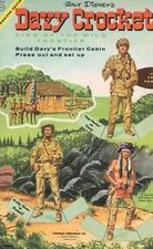 VINTAGE 1955 DAVY CROCKET PAPER DOLL RARE HD REPRODUCTION~Org SIZE UNCUT NO.1SLR