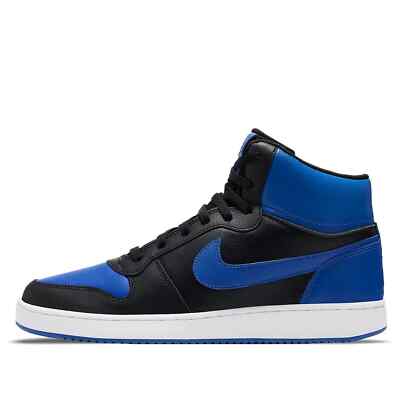 Nike Ebernon Mid Sneaker Herren Schwarz Blau 42 - 45 NEU OVP