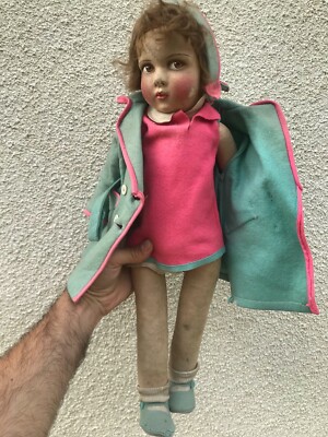 Poupées Feutrine Raynal Brocante Antiquités Objets Déco Toulouse
