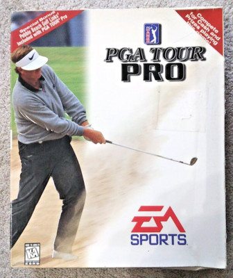 EA Sports PGA Tour Pro w/ Pebble Beach Golf Links (PC, 1997) Windows '95