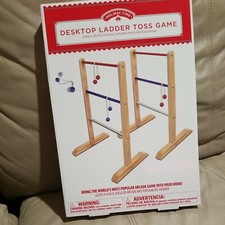 New Desktop Ladder Ball Toss Game With 4 Bolas