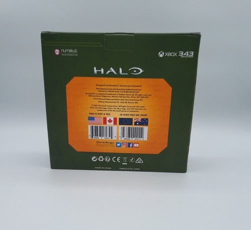 (NEW) Halo Master Chief Official Desk Lamp Wall Light Numskull - USB or Battery - Picture 3 of 4