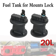20L Fuel Tank Mounting Bracket Petrol Gas Jerry Can Container Gasoline Pack Lock