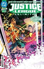 JUSTICE LEAGUE UNLIMITED #6 CVR A DAN MORA CONNECTING (WE ARE YESTERDAY)