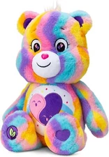 **New In Bag** 14" Friends Forever Care Bear Plushie - Tie-Dye Multicolored 🧸