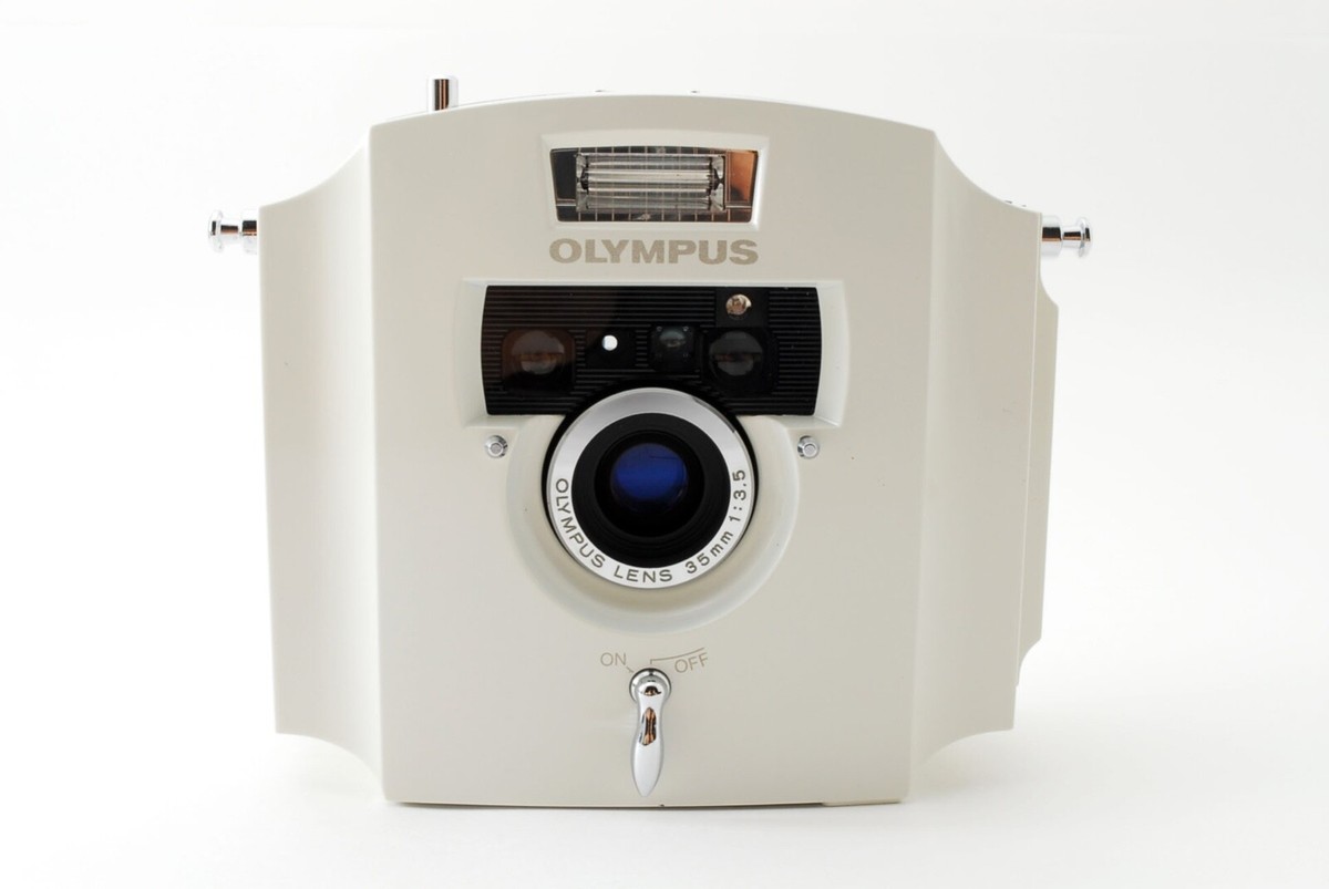 TOP MINT BOX】 OLYMPUS Ecru Limited 20000 35mm Point & Shoot Film