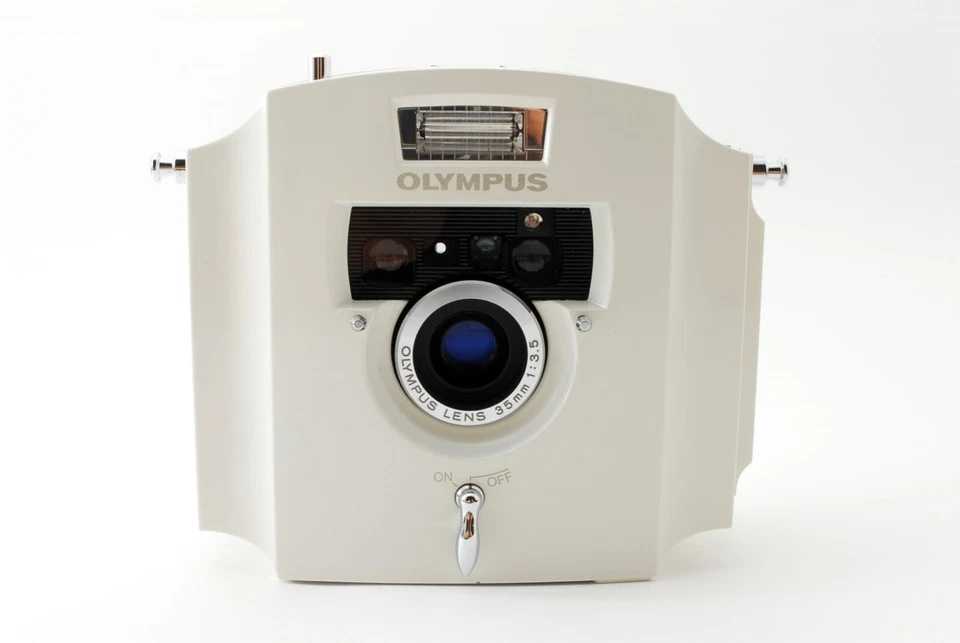 【MEJOR CAJA COMO NUEVA】 Cámara fotográfica compacta Olympus Crudo Limited 20000 35 mm Japón Foto 2 de 4