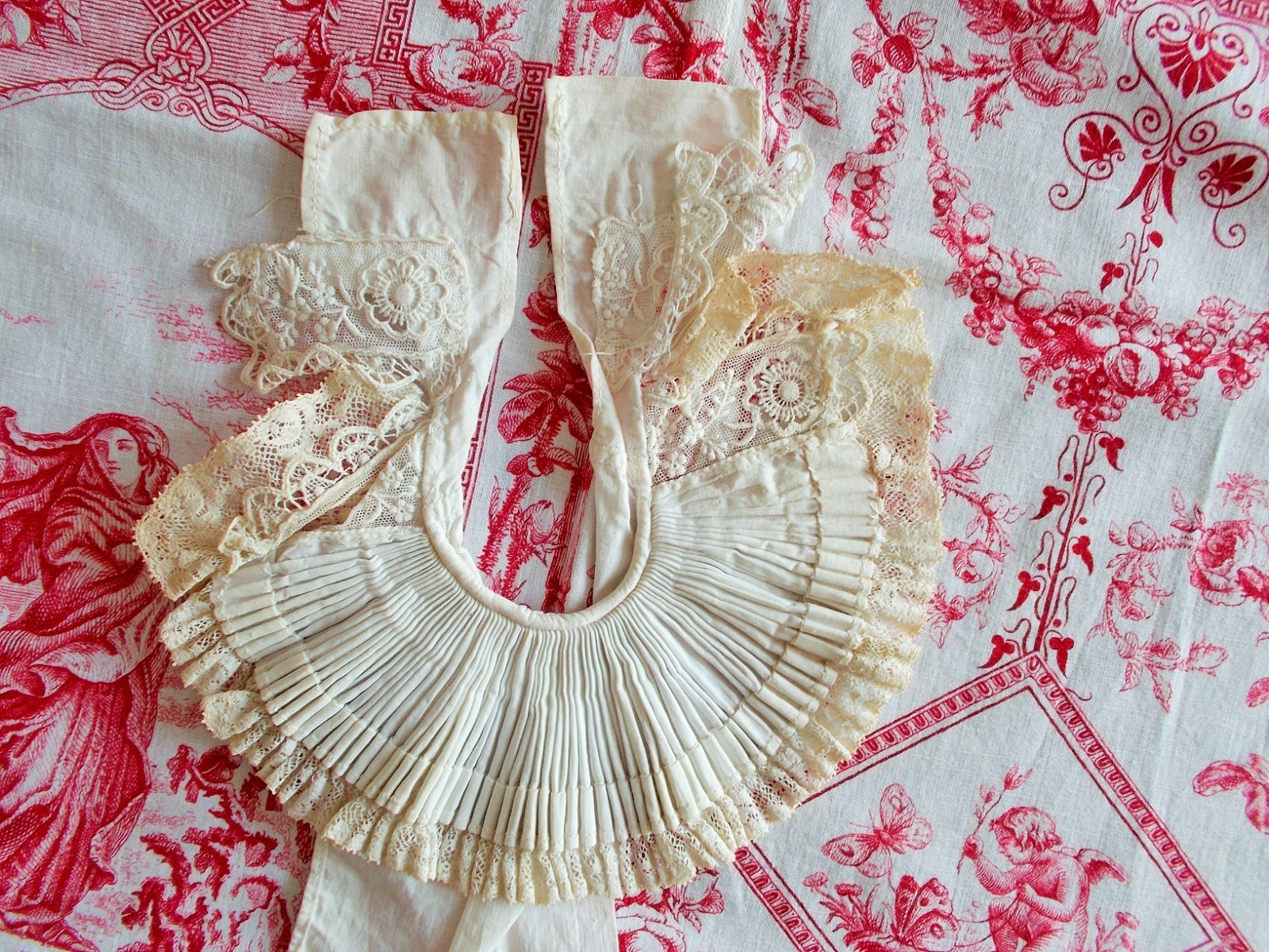 Robe Ancienne Pour Poupée Jumeau - Époque Collection - Occasion