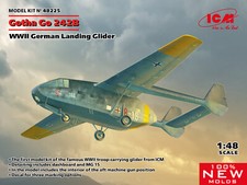 Planeador de aterrizaje alemán ICM 48225 SEGUNDA GUERRA MUNDIAL Gotha Go 242B 1/48