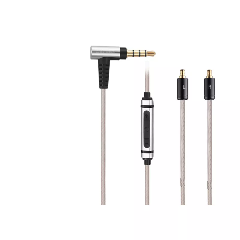 Audio Cable With mic For Sennheiser IE 400 PRO IE 500 PRO IE100