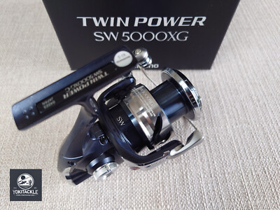 Shimano 21 TWIN POWER SW 5000XG Spinning Reel-Watch Product Video