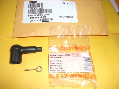 Stihl Spark Plug Boot & Spring OEM 1106-405-1000 0000-998-0603 #GM