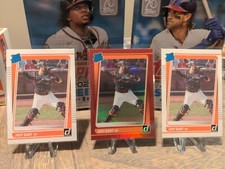 2021 DONRUSS BASEBALL JOEY BART RATED ROOKIE HOLO RED #36 + 2 Base 🔥ROOKIE🔥