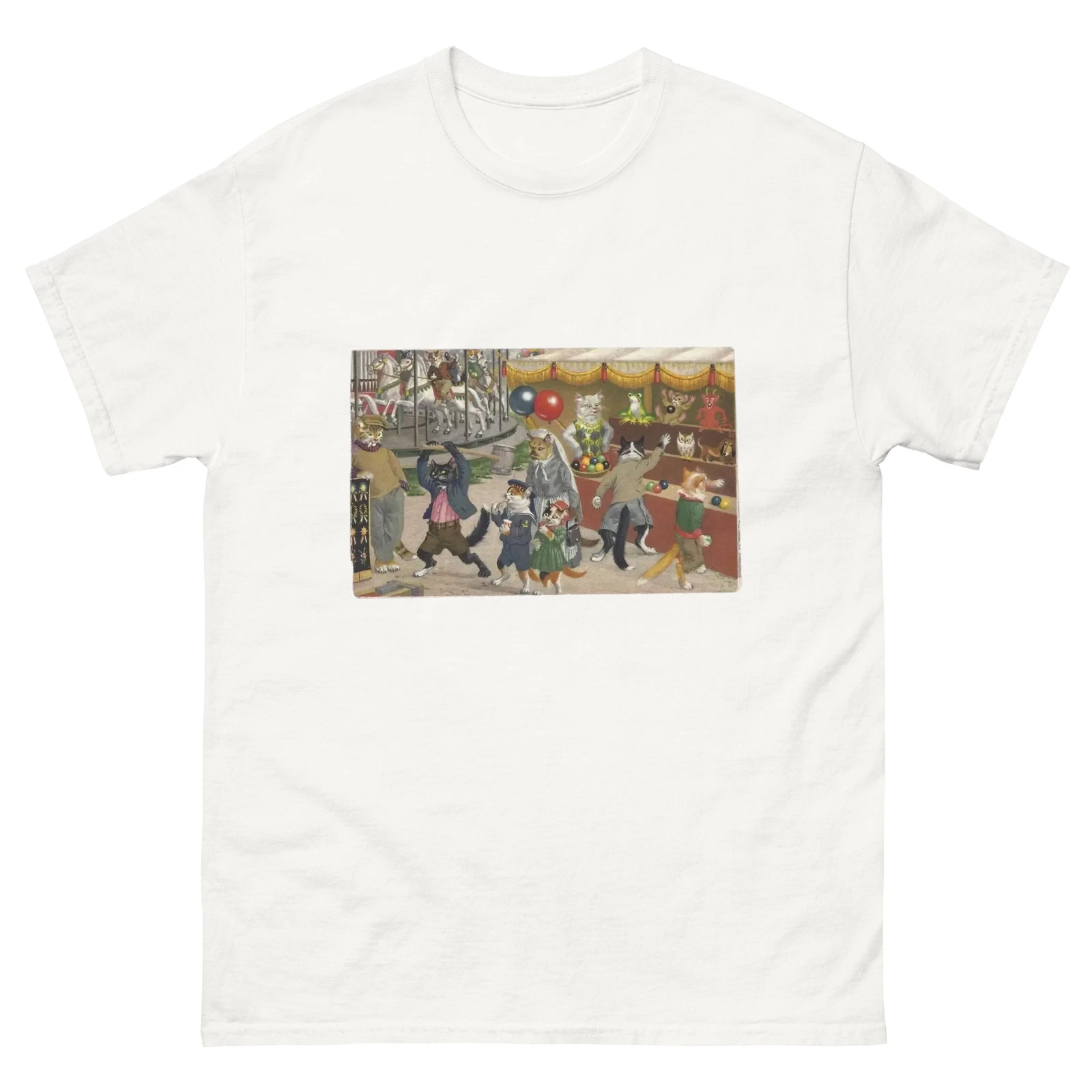 Mainzer Cat Postcards and Eugen Hartung Cats Unisex T-Shirt