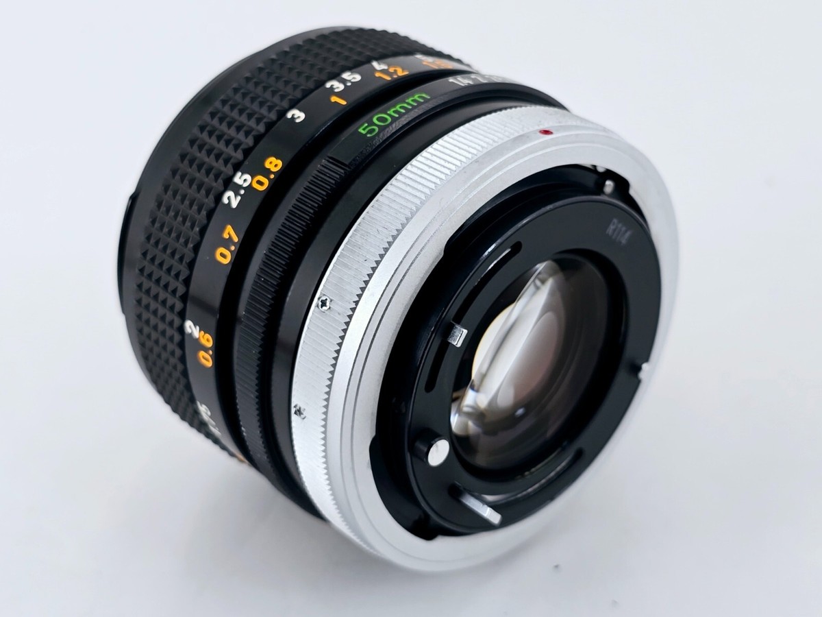 【極美品】動作◎ Canon FD 50mm F1.4 S.S.C 001 美品】CANON FD 50mm f1.4 S.S.C. Legacy Lens Review: Canon