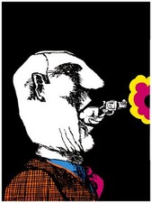 Decoration Poster.Interior design.Room art.Shooting from his mouth.7188
