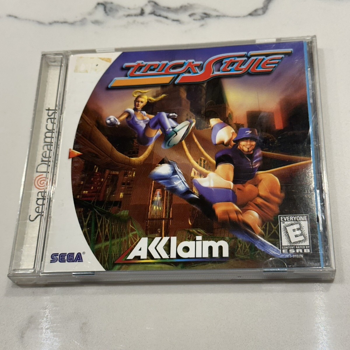 trick style sega dreamcast complet en boite et notice CIB PAL german trick style sega dreamcast complet en boite et notice CIB PAL german
