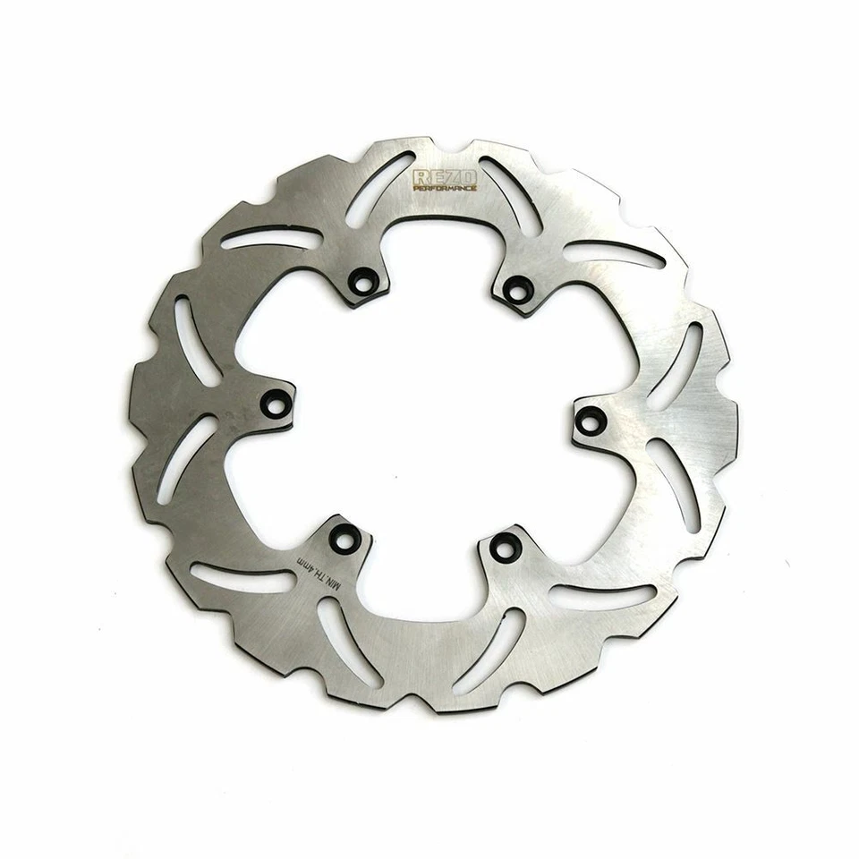 Disco rotor freno trasero ondulado Rezo para BMW F 650 GS 01-07 Foto 2 de 4