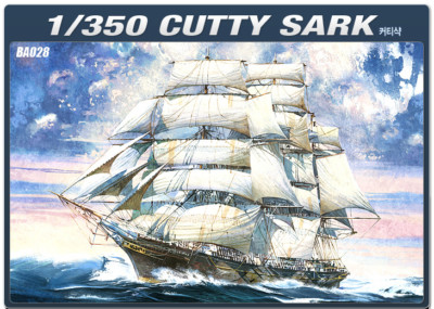 1/350 Clipper Ship Cutty Sark #14110 Academy Hobby Model Kits
