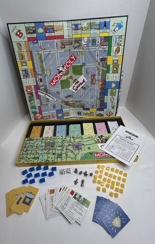 The Simpsons Monopoly Board Game 2001 'Welcome to Springfield' USAopoly COMPLETE - Picture 3 of 16