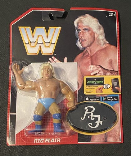 MATTEL WWE RETRO SERIES 4 RIC FLAIR HASBRO WWF WCW...