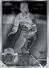 [DIGITAL] Topps Bunt - Bobby Witt Jr. - Topps Chrome 23 S1 - Black White Base