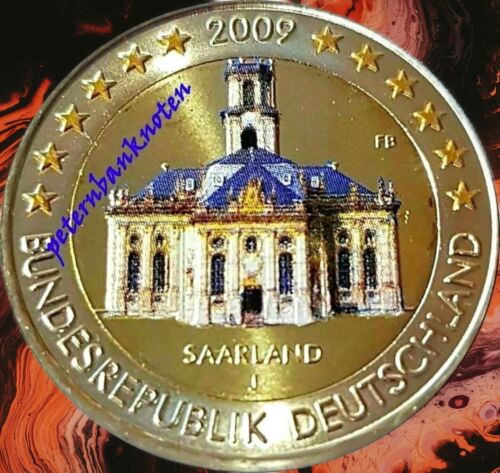 2 Euro 2009  Saarland J Unc.  6595# Prägefrisch. - Bild 1 von 1