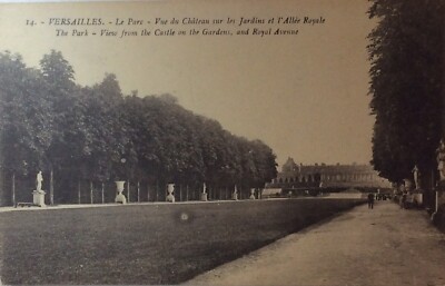 CPA VERSAILLES YVELINES 78 LE PARC