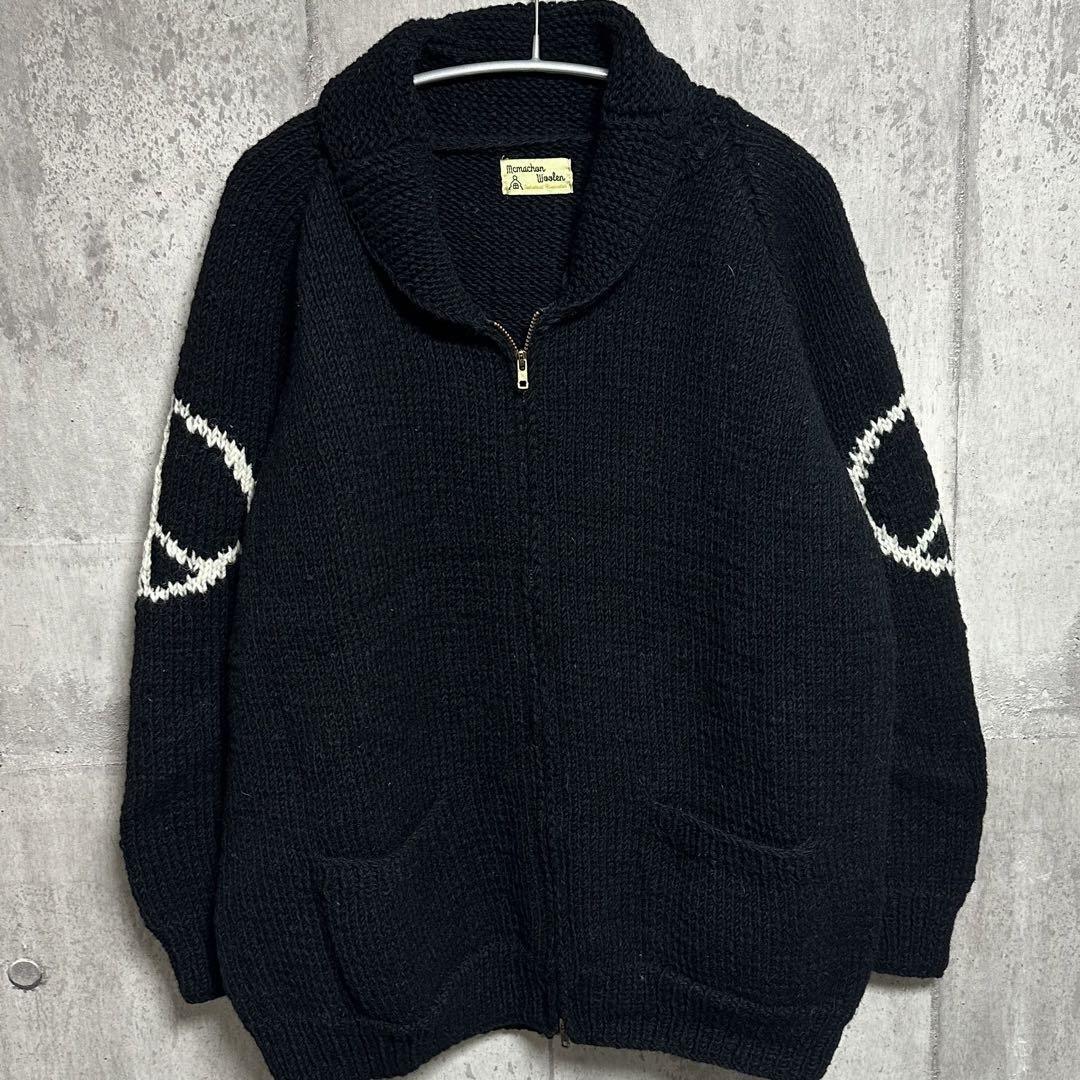 Macmahon Knitting Mills Cowichan Knit Zip -Up Men's #EB ZBA Macmahon Knitting Mills Cowichan Knit Zip -Up Men's #EB ZBA