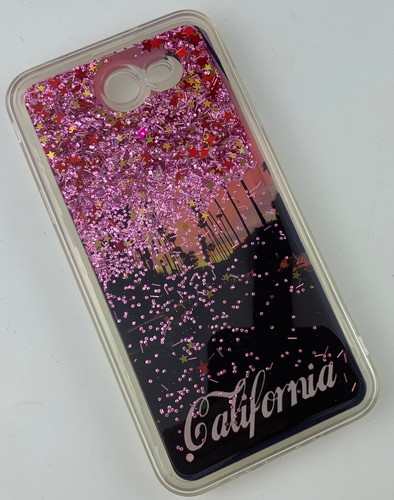 For Samsung Galaxy J7 V/J7 2017/Sky Pro/Prime Liquid Glitter California Design - Picture 12 of 12