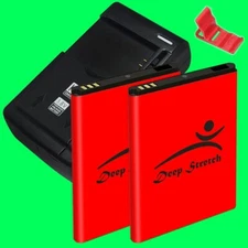 Lithium Deep Stretch 2x 2520mAh Battery Premium Real Charger for ZTE Savvy Z750C